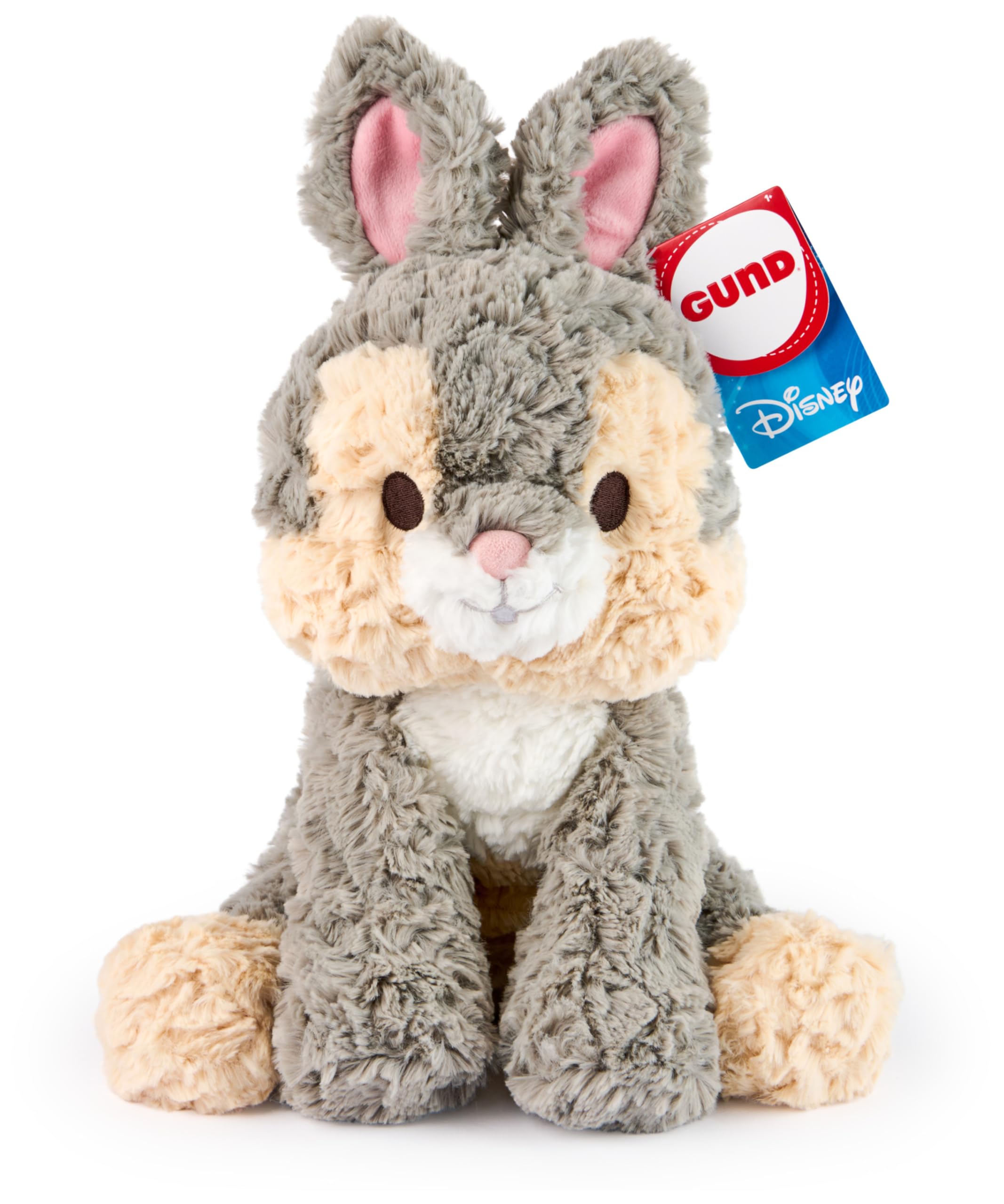 GUND Disney Thumper plush 10-inch size offers soft hugs for playtime.