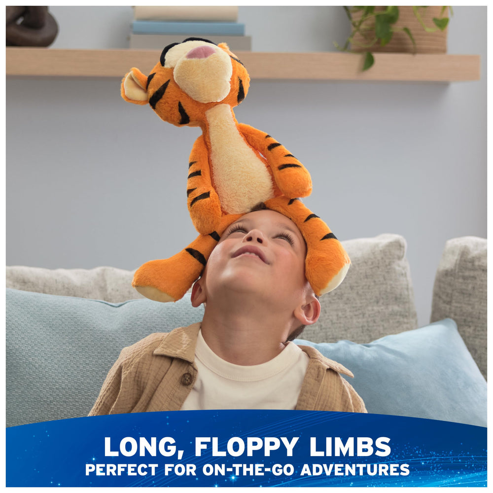 GUND Disney Tigger Toothpick Plush features durable fabrics for lasting play sessions.