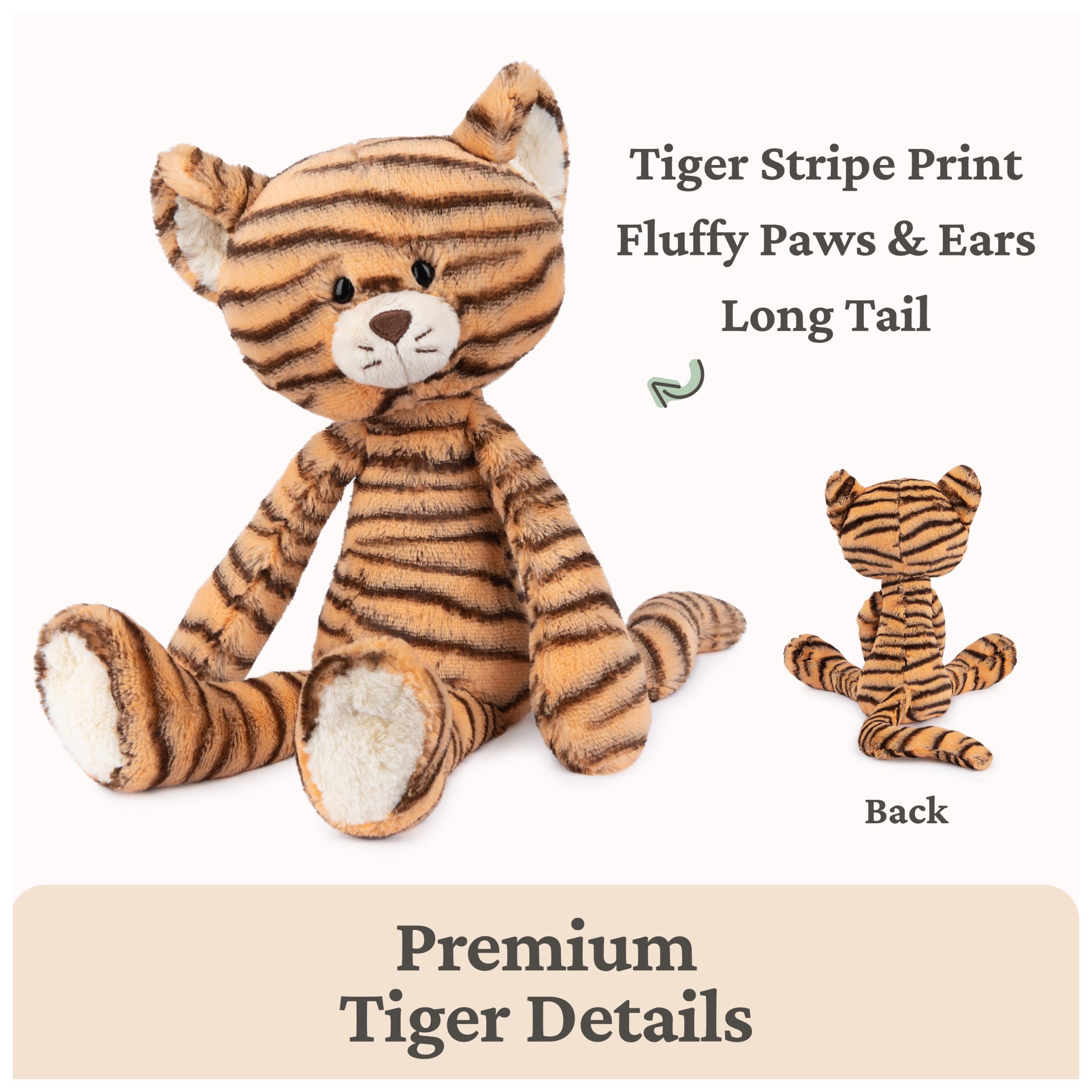 GUND Effe floppy limbs invite kids to stretch, hug, and explore adventures.