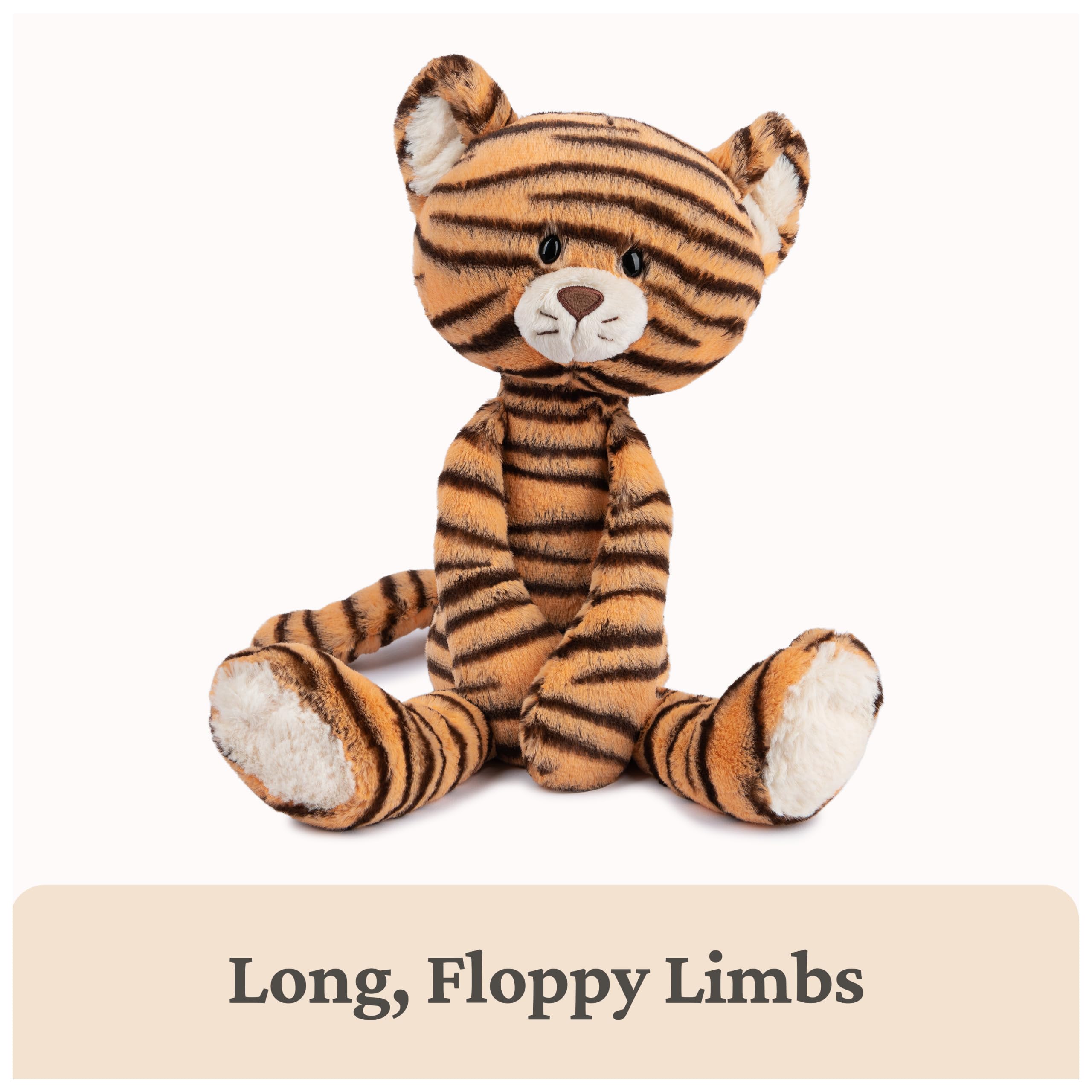 GUND Effe slender, posable frame enables imaginative posing during stories.