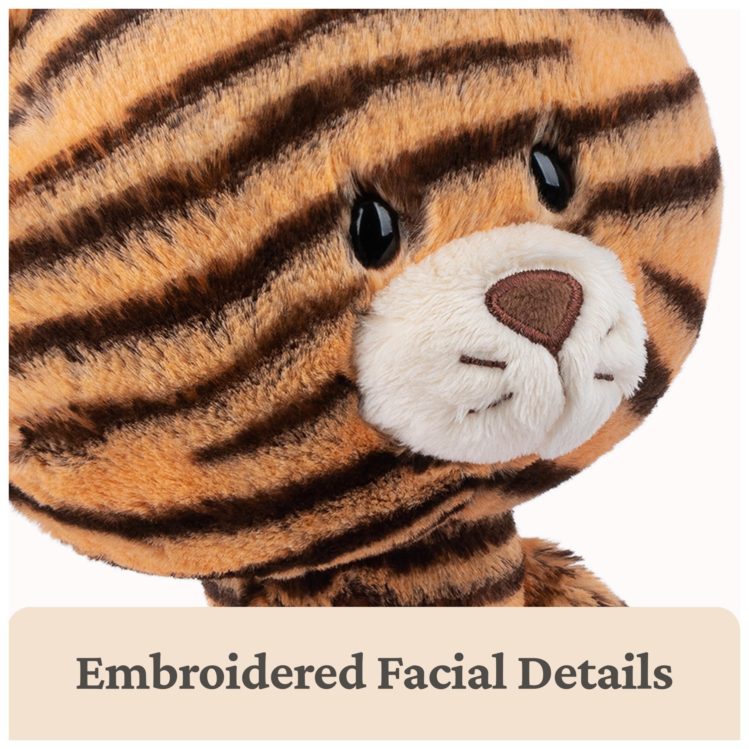 GUND Effe soft plush fur for comforting hugs and cozy moments.