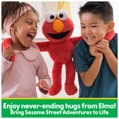 GUND Elmo surface-washable-friendly design supports easy cleaning.