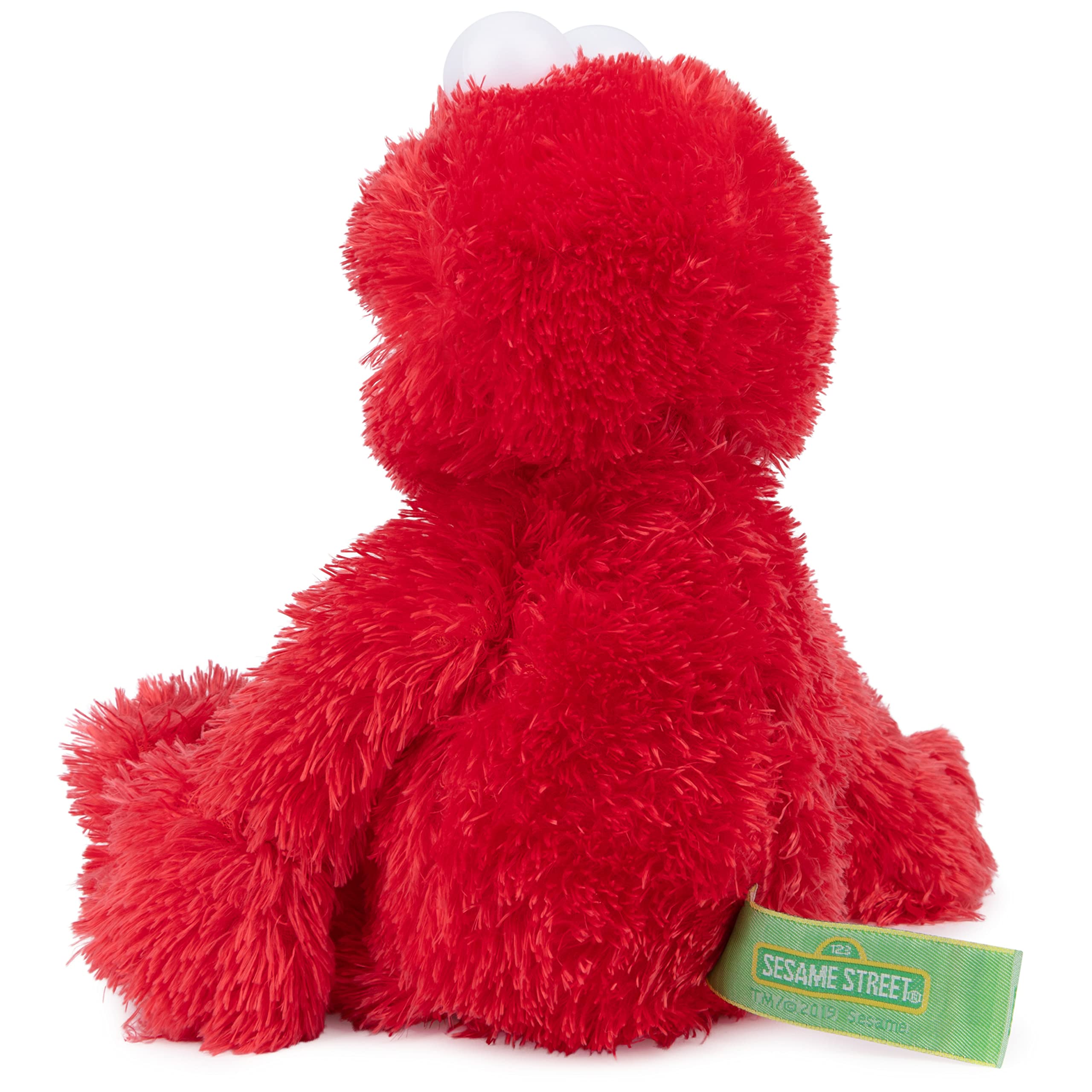 GUND Elmo surface-washable construction for easy cleaning after messy play.