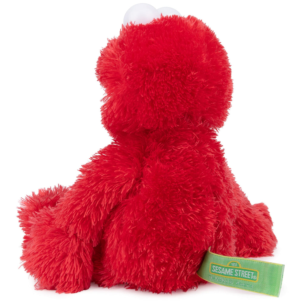 GUND Elmo surface-washable construction for easy cleaning after messy play.