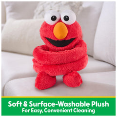 GUND Elmo face embroidery highlights a cute, friendly expression.