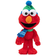 GUND Elmo oversized-head plush for expressive play and storytelling