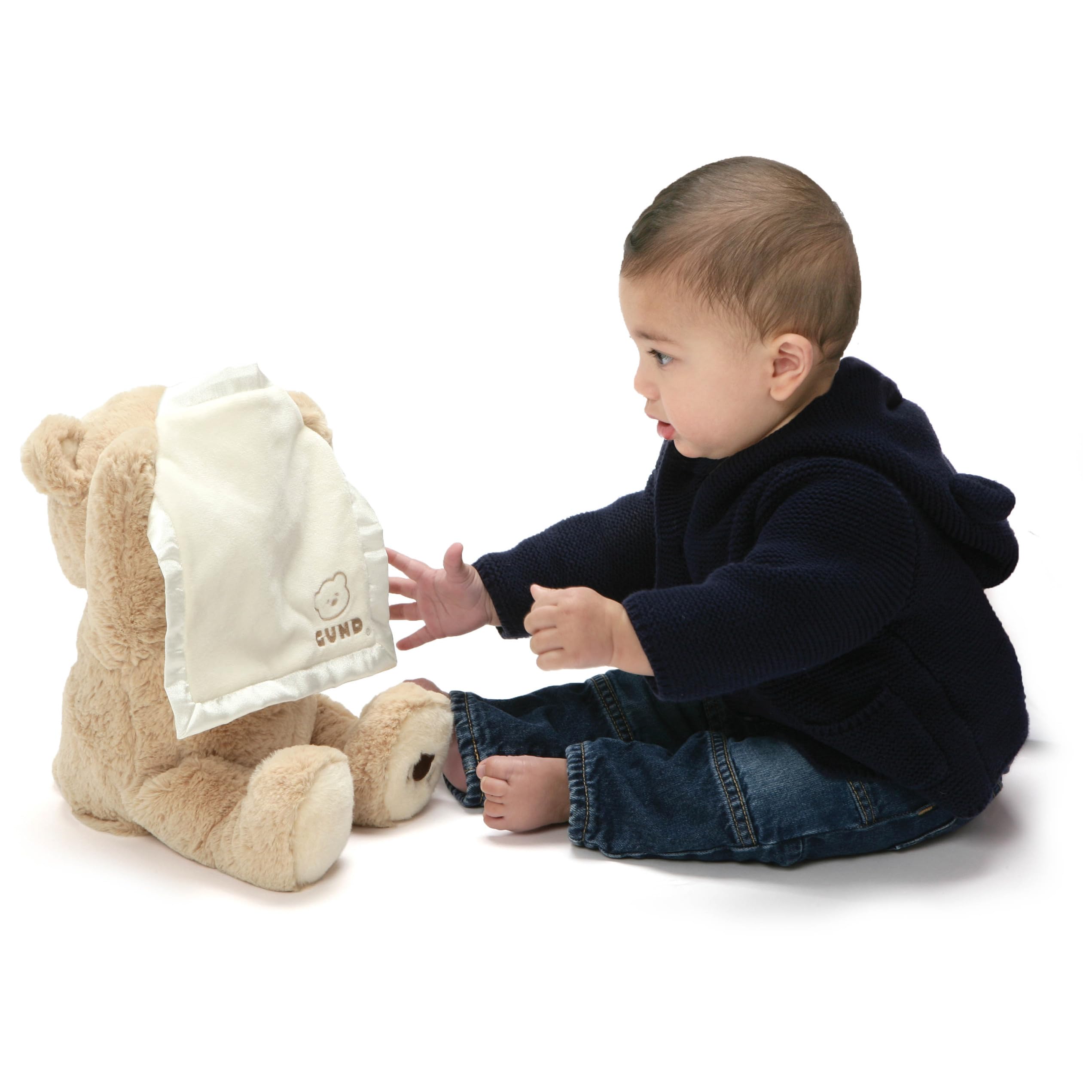 Safety-first design with embroidered details suitable for newborns.