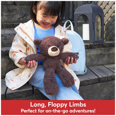 GUND Fuzzy teddy bear packaging shows gift-ready presentation.