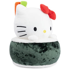 GUND Hello Kitty Sushi plush features nori-wrapped rice base.