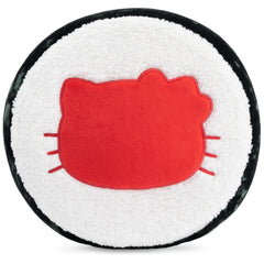 GUND Hello Kitty Sushi plush with red bow for playful displays.
