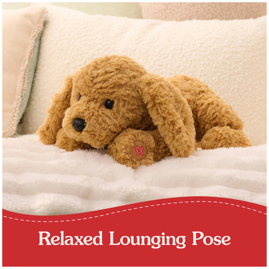 GUND Muttsy with long floppy ears invites cuddling and storytelling