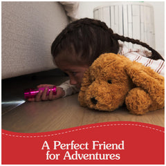 GUND Muttsy surface washable fabric makes cleanup quick and easy