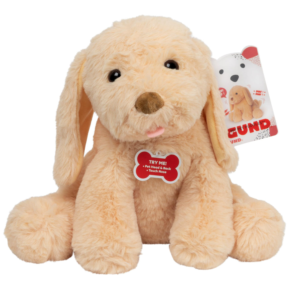 GUND My Pet Puddles batteries included for immediate play right out of the box.