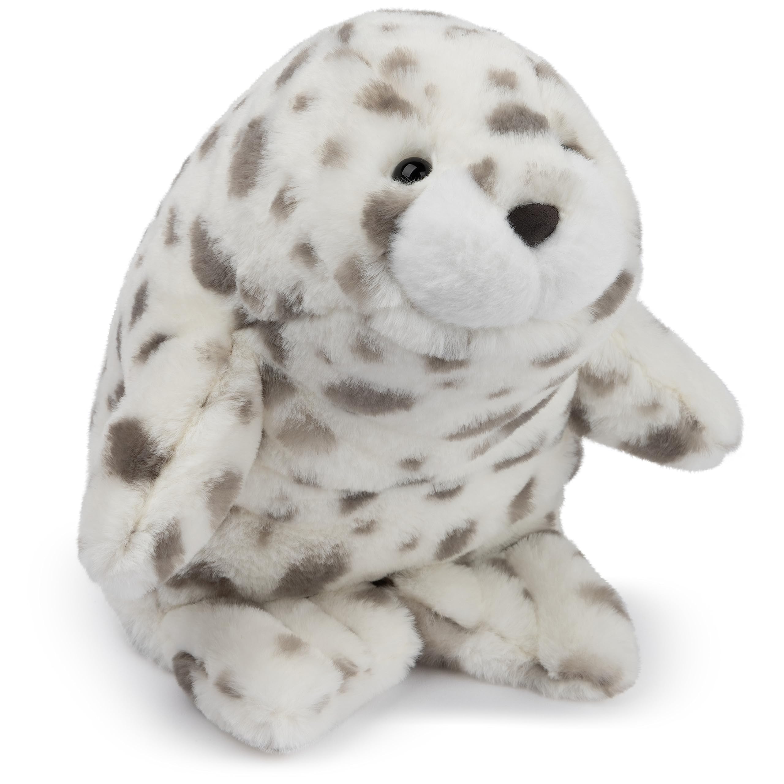 GUND Nuri Leopard Seal 10-inch plush for cuddling and playtime