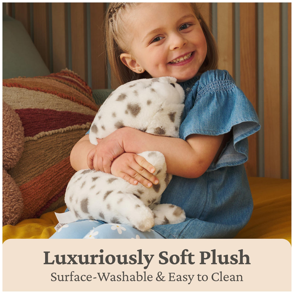GUND Nuri Leopard Seal curved design eye contact for comforting hugs