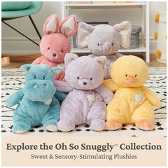 GUND Oh So Snuggly Bunny gift-ready design ideal for baby showers.