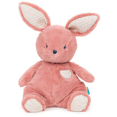 GUND Oh So Snuggly Bunny plush showing ultra-soft fabric for comforting baby snuggles.