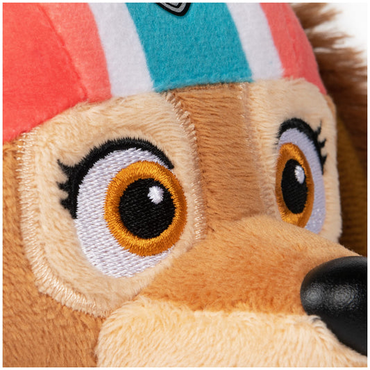 GUND Liberty in coral riding gear close-up shows authentic outfit.