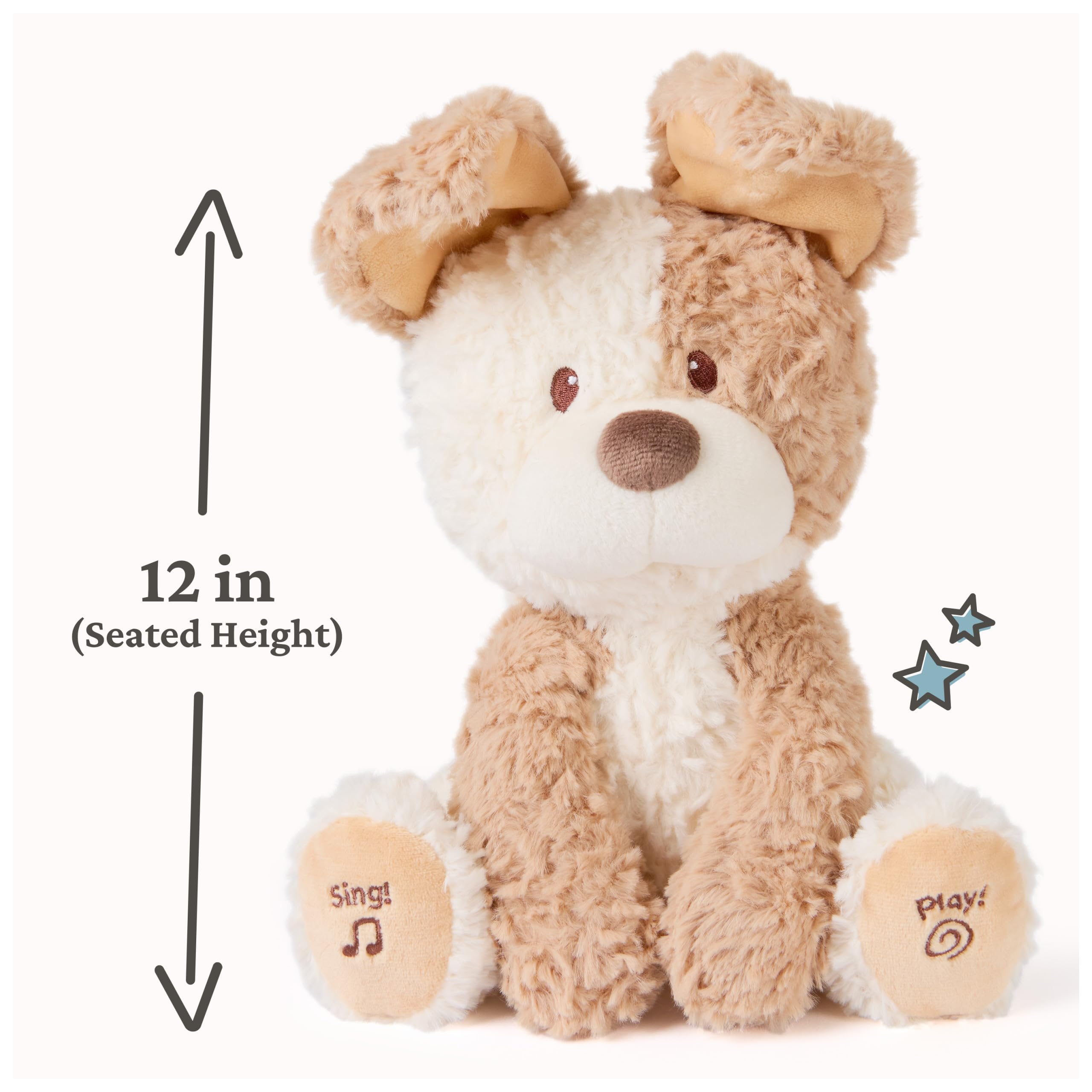 GUND Peeki ships in a protective poly bag, ready for gifting