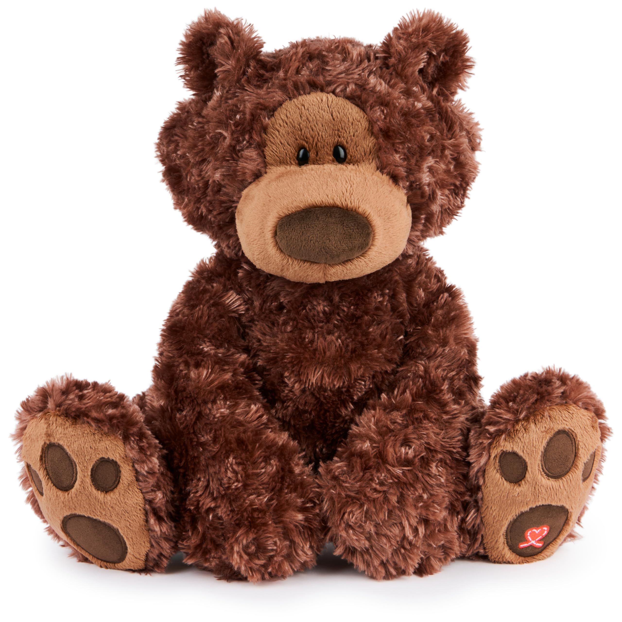 GUND Philbin teddy bear beige front view for cuddling and play.