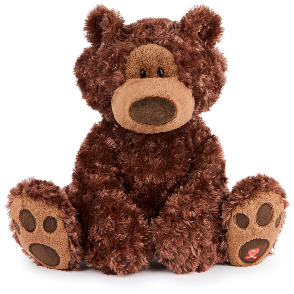 GUND Philbin teddy bear beige front view for cuddling and play.
