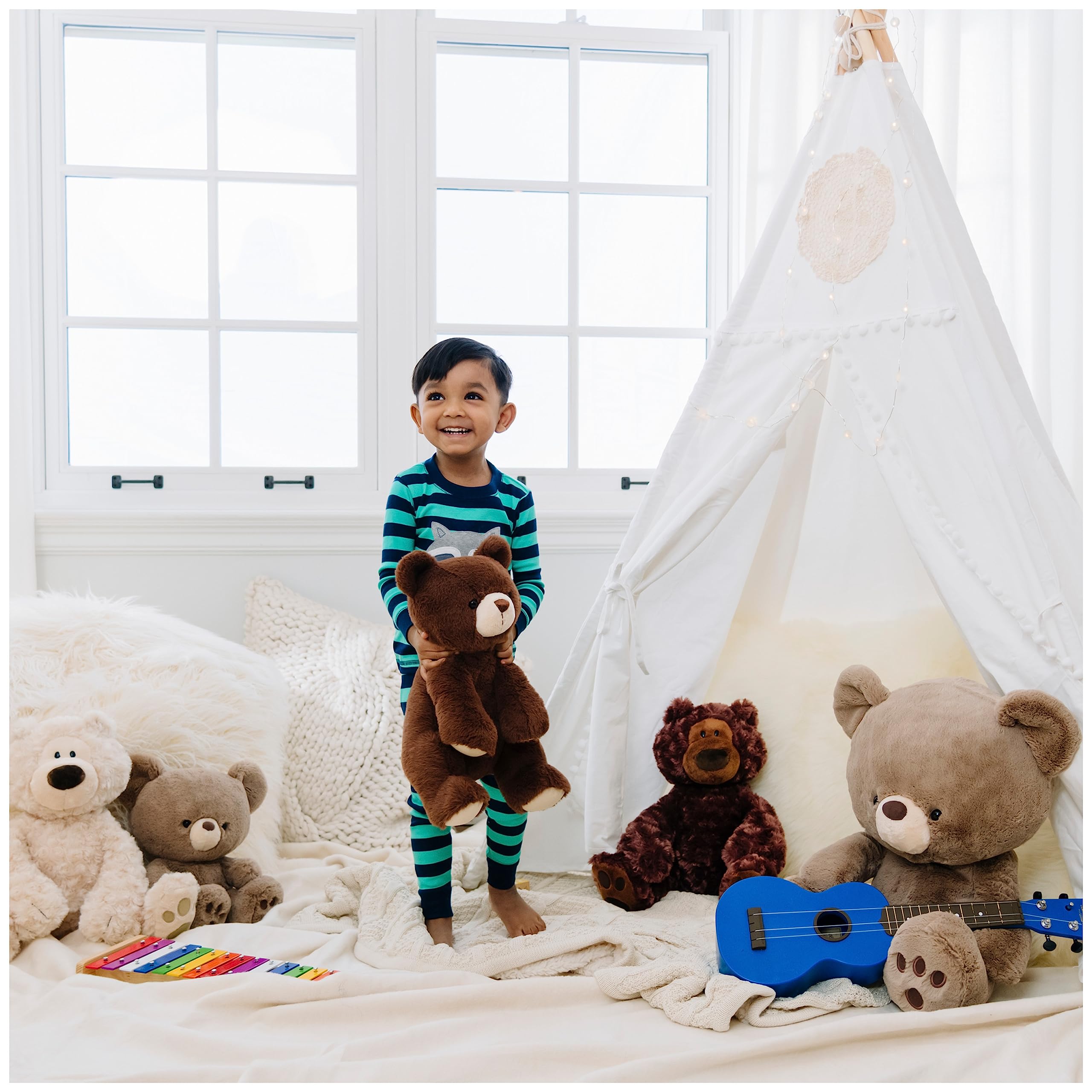 GUND Philbin teddy bear shown as a timeless gift option.