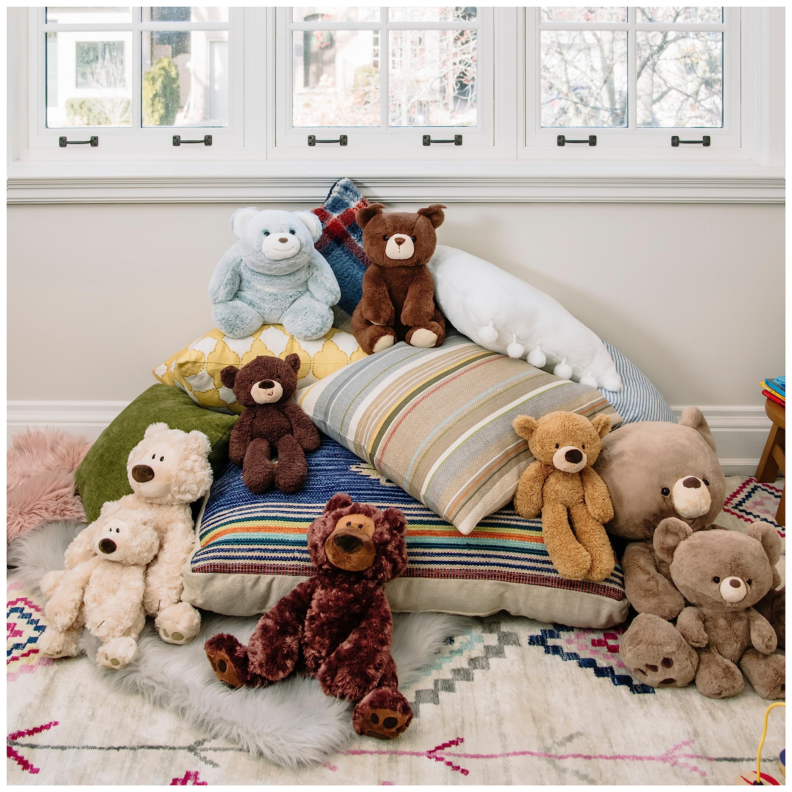 GUND Philbin plush fabric close-up showing soft, premium materials.