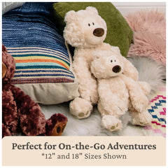GUND Philbin teddy bear soft premium fabric delivers cozy, lasting cuddle sessions.