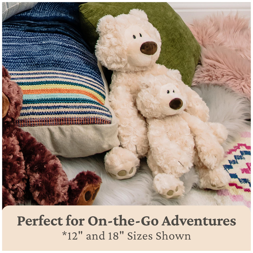 GUND Philbin teddy bear is surface washable for easy cleaning and care.