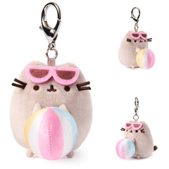 GUND Pusheen plush fabric close-up highlighting softness and durability