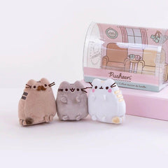 GUND Pusheen dad plush, huggable companion for bedtime and collection.