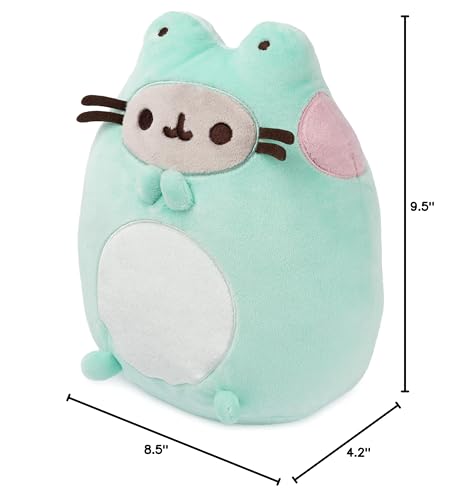 GUND Pusheen Enchanted Frog Plush ships in protective poly bag, gift-ready.