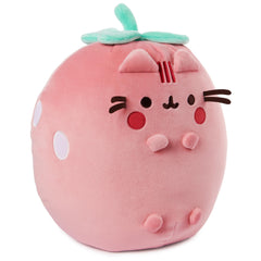 GUND Pusheen green leaf top detail adds whimsy to display.