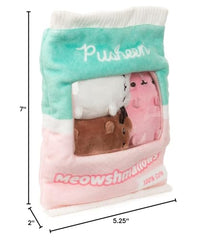 Three mini plush included, ideal for gifting collectors.