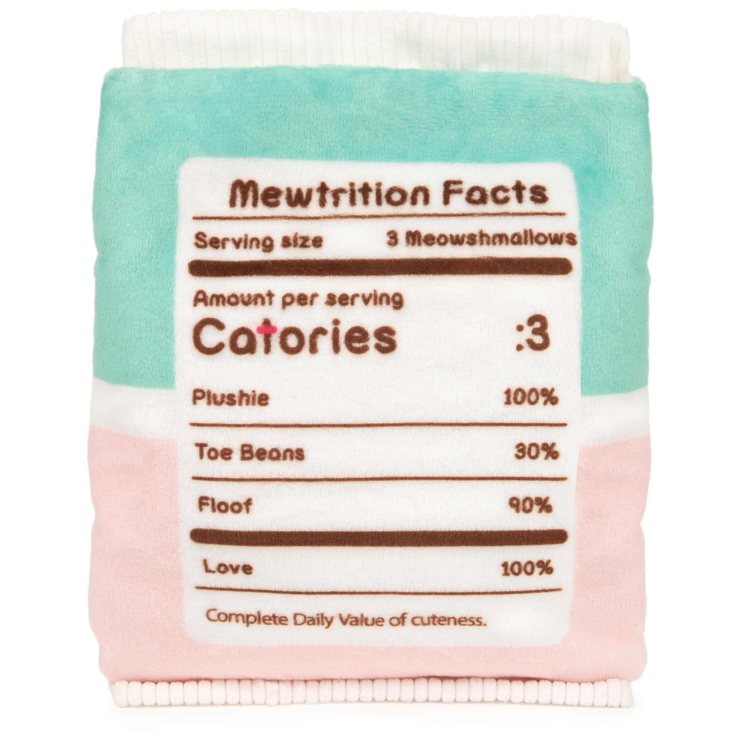 Back features Mewtrition Facts for playful, collectible detail.
