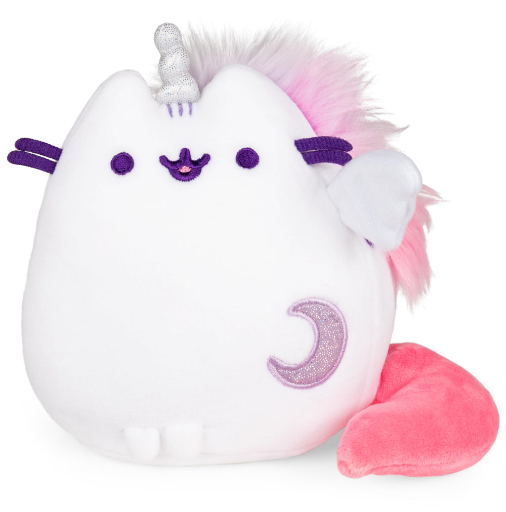 Packaging poly bag keeps GUND Pusheen Squisheen clean during transit.