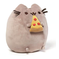 GUND Pusheen Snackables pizza slice close-up, perfect gift for pizza lovers and collectors.