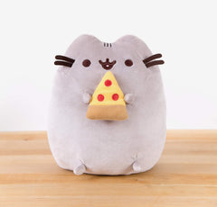 GUND Pusheen Snackables side view plush, great desk decor and cozy companion.