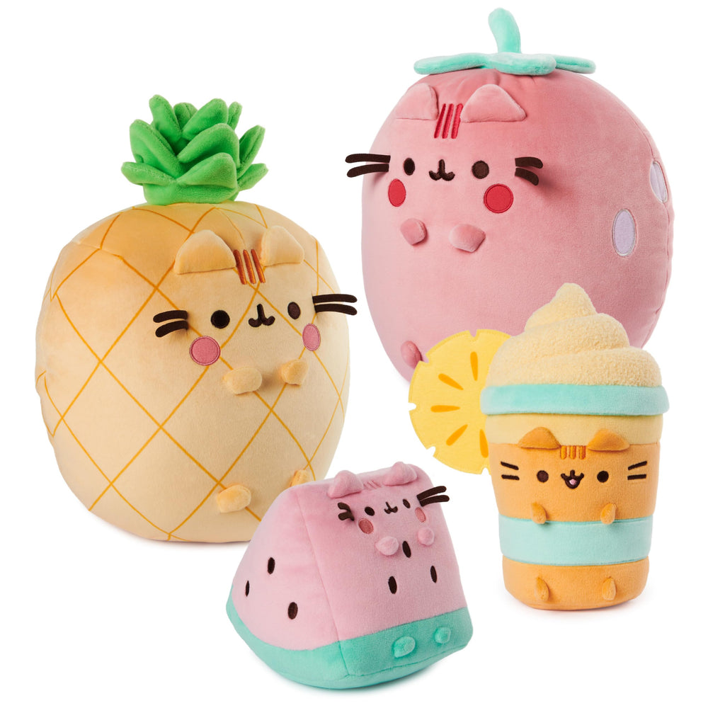 GUND Pusheen soft premium fabric closeup highlights durability and plush comfort.