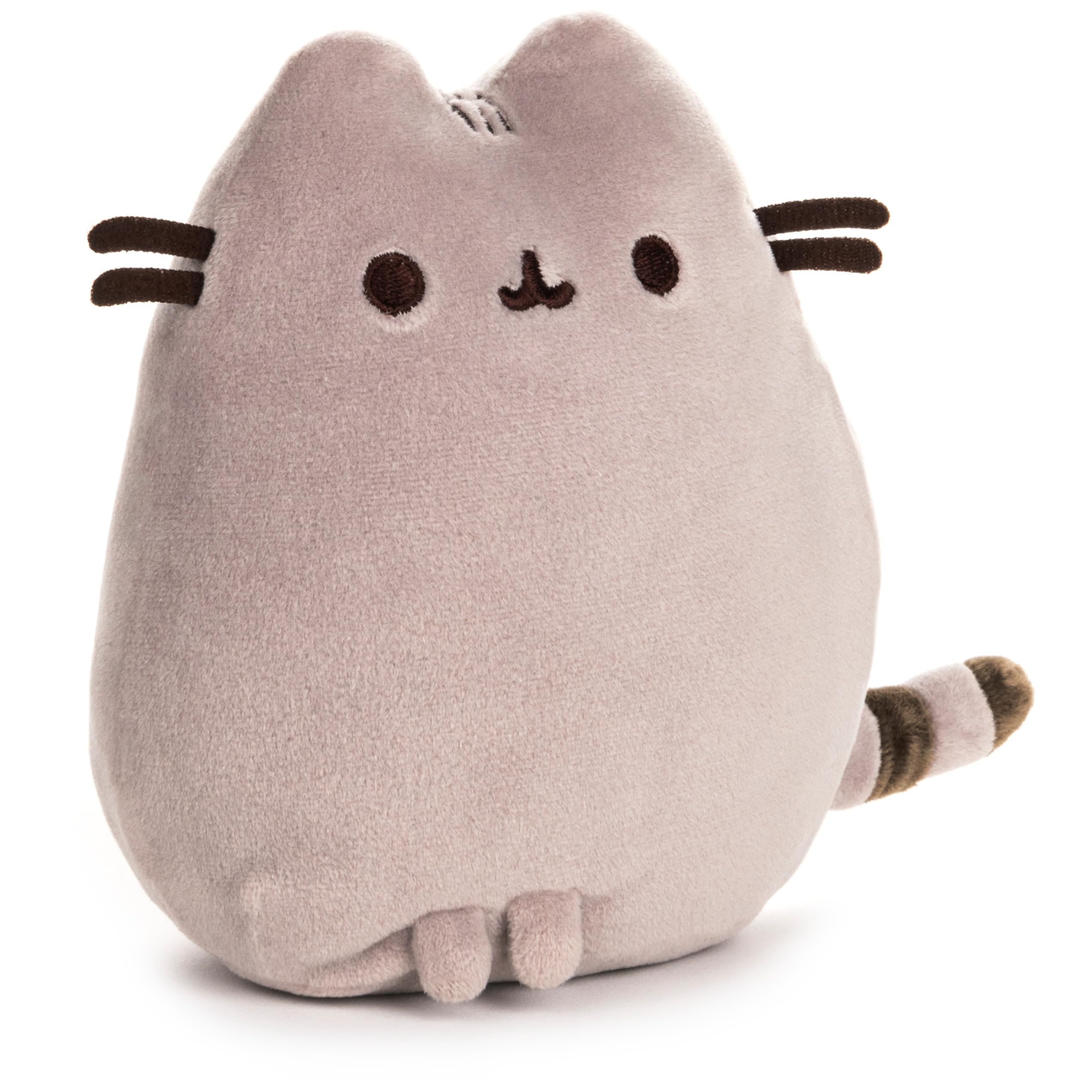 GUND Pusheen Squisheen elastic fabric offers extra squish for comforting hugs.