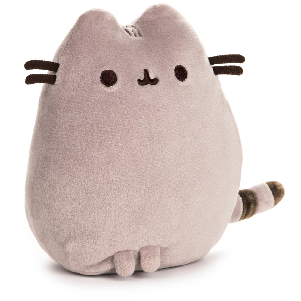GUND Pusheen Squisheen elastic fabric offers extra squish for comforting hugs.