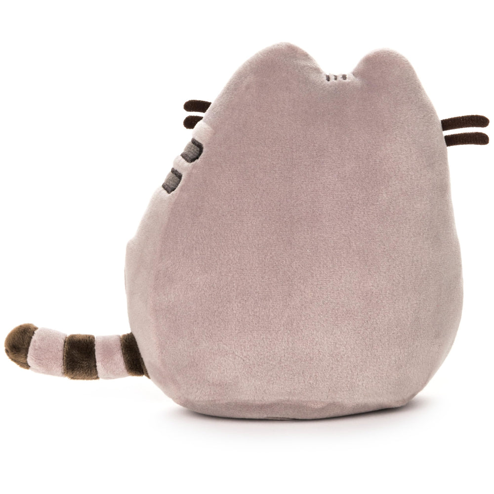 GUND Pusheen Squisheen features a gentle smile detail for display and hugs.