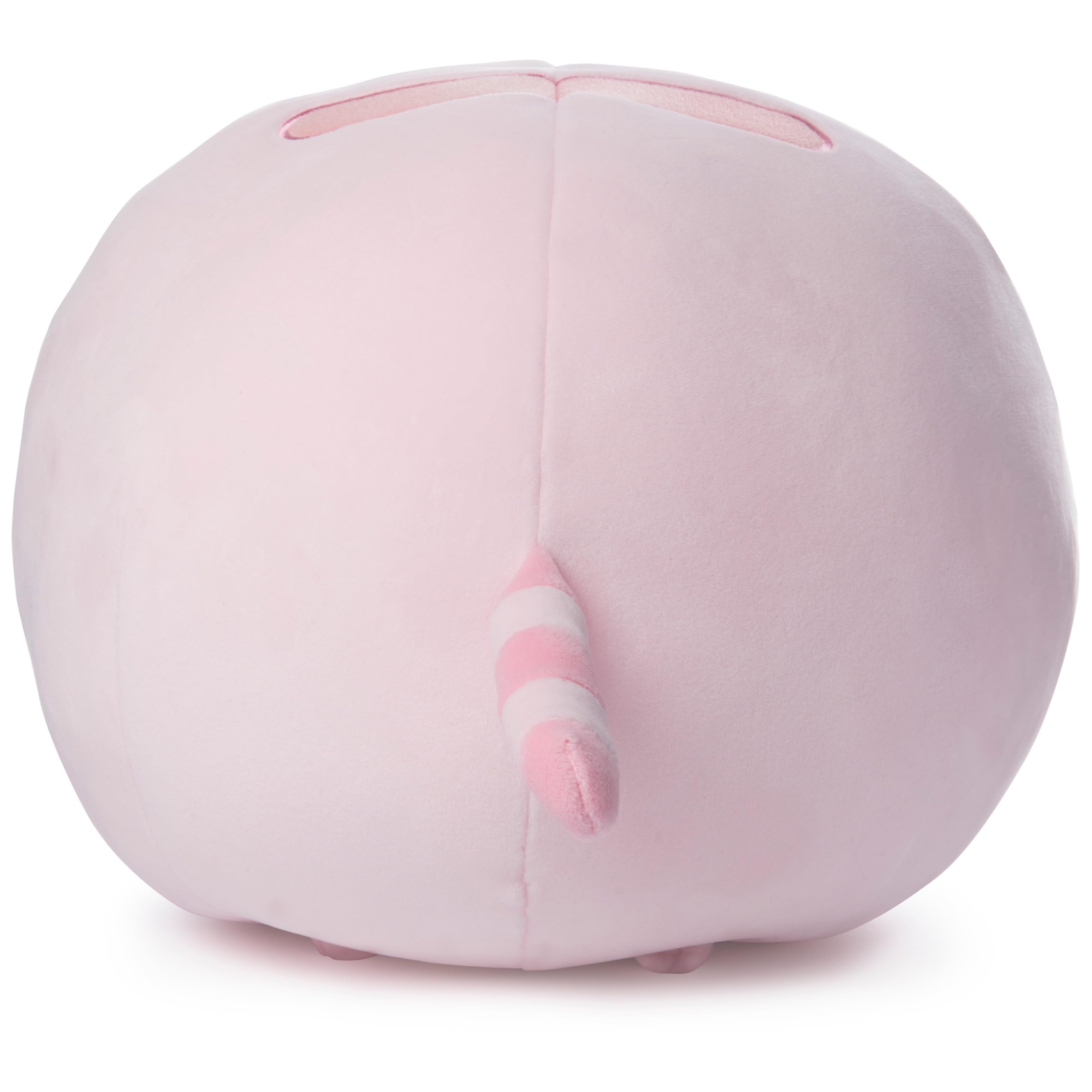 GUND Pusheen Squisheen fabric texture close-up demonstrating durable surface-washable design