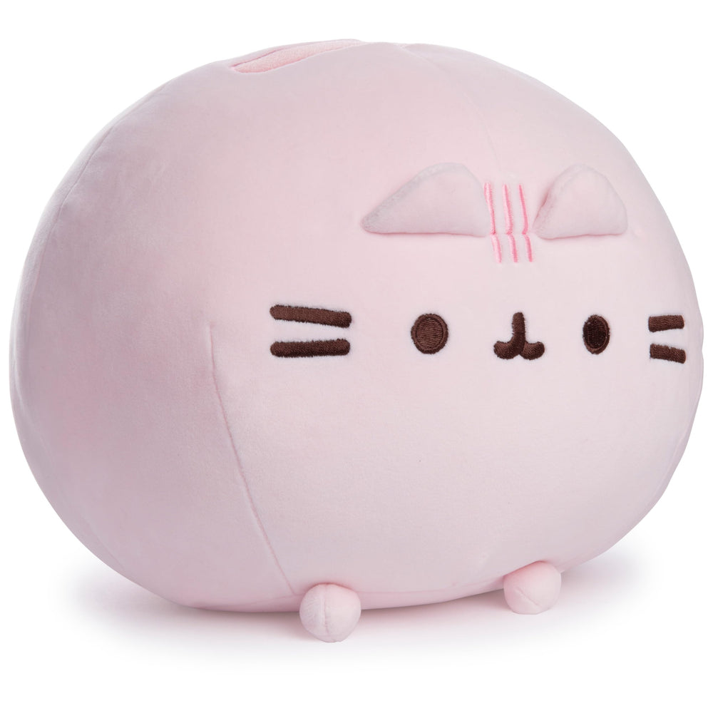GUND Pusheen Squisheen full plush view highlighting squishy round shape