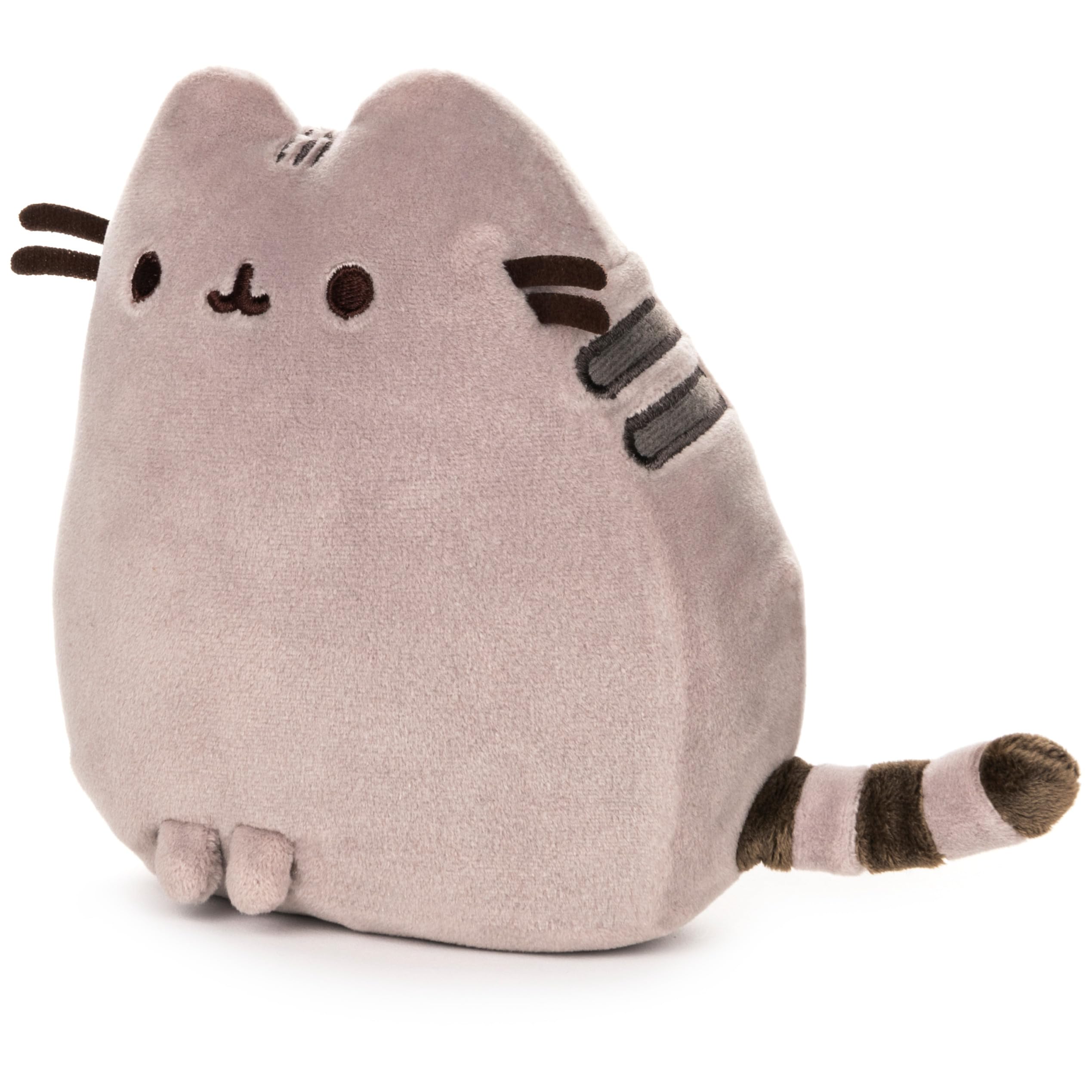 GUND Pusheen Squisheen is surface-washable for quick cleaning after play.