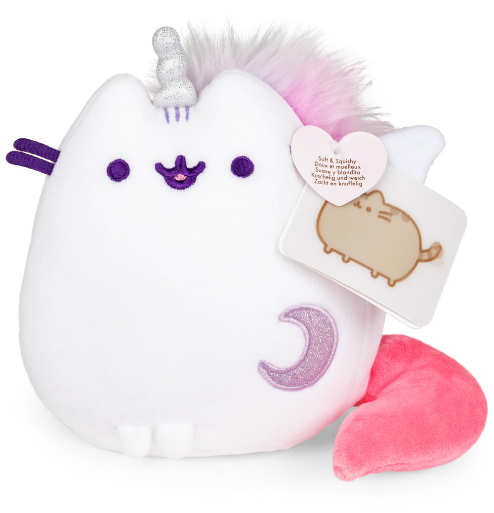 GUND Pusheenicorn Squisheen 6-inch plush, ultra-soft and cuddly.