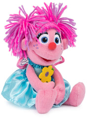 GUND Abby Cadabby plush with pink-purple pigtails inspires storytelling