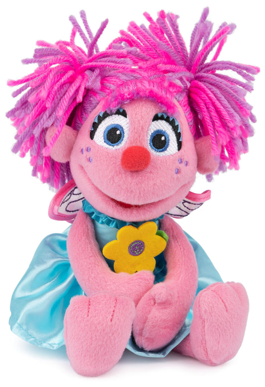 GUND Abby Cadabby plush with iridescent wings for imaginative play