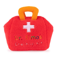 GUND Sesame Street crinkling stethoscope adds textured sound.