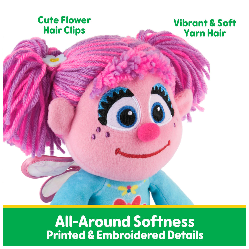 GUND Sesame Street Take Along Buddy plush, easy-grab hands for little fingers.